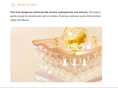 ZQ-II Vit-C Whitening Mask (25g × 6)