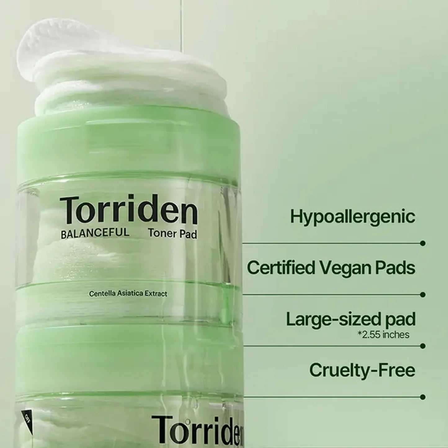 Torriden Balanceful Cica Toner Pad [60 patches]