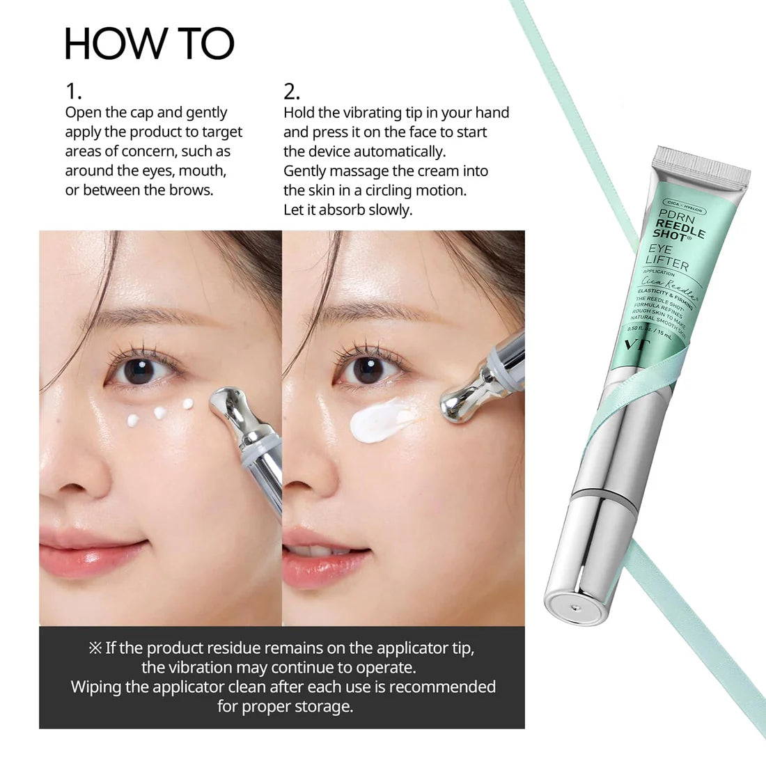 PDRN Reedle Shot Eye Lifter – Elasticity & Firming Eye Care Treatment