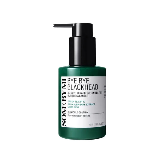 SOME BY MI Bye Bye Blackhead Green Tea Tox Bubble Cleanser [120g]