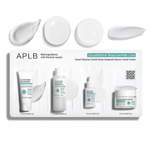 Glutathione Niacinamide Skin 4 Types Sachet Set [1 Set]