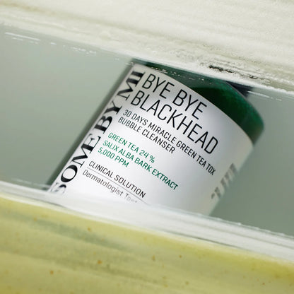 SOME BY MI Bye Bye Blackhead Green Tea Tox Bubble Cleanser [120g]