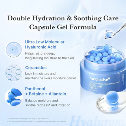 Medicube - Hyaluronic Moisturizing Capsule Cream, 55g