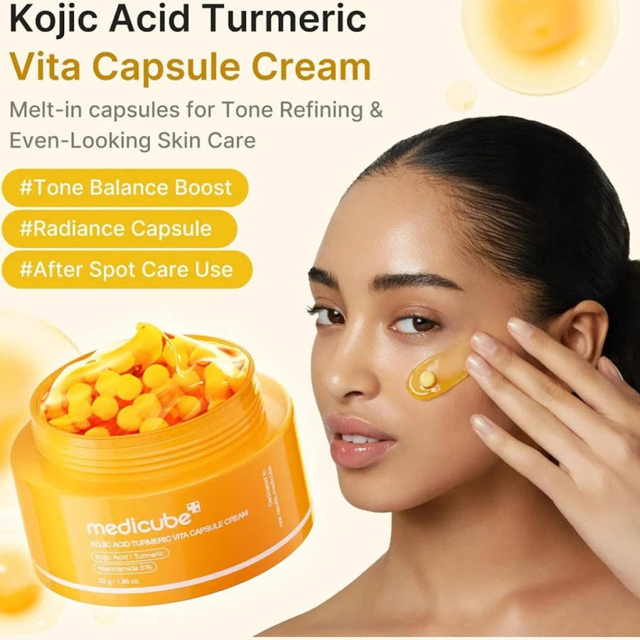 Medicube Kojic Acid Turmeric Vita Capsule Cream 53g