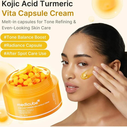 Medicube Kojic Acid Turmeric Vita Capsule Cream 53g