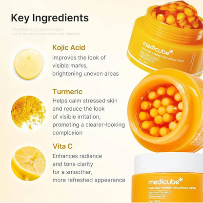Medicube Kojic Acid Turmeric Vita Capsule Cream 53g